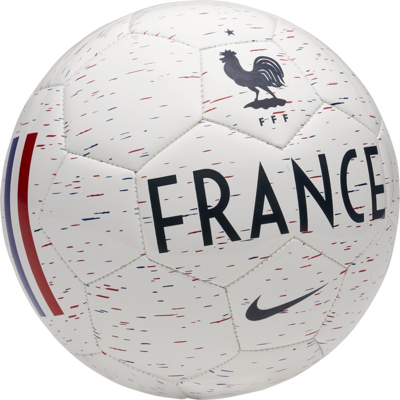 Ballon Equipe de France blanc 2018 sur Foot.fr