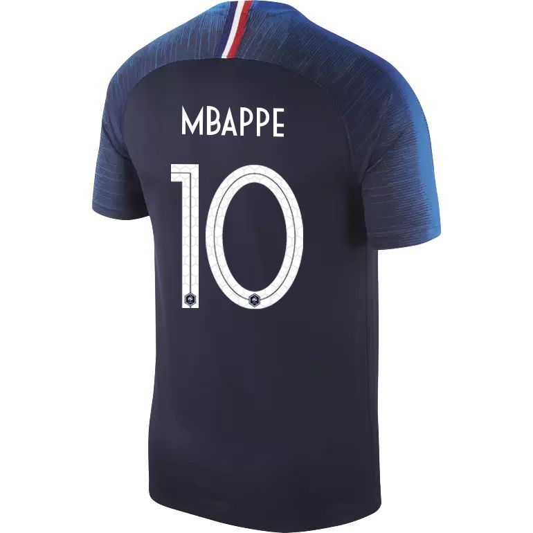 Maillot Mbappé Equipe de France domicile 2018 sur Foot.fr