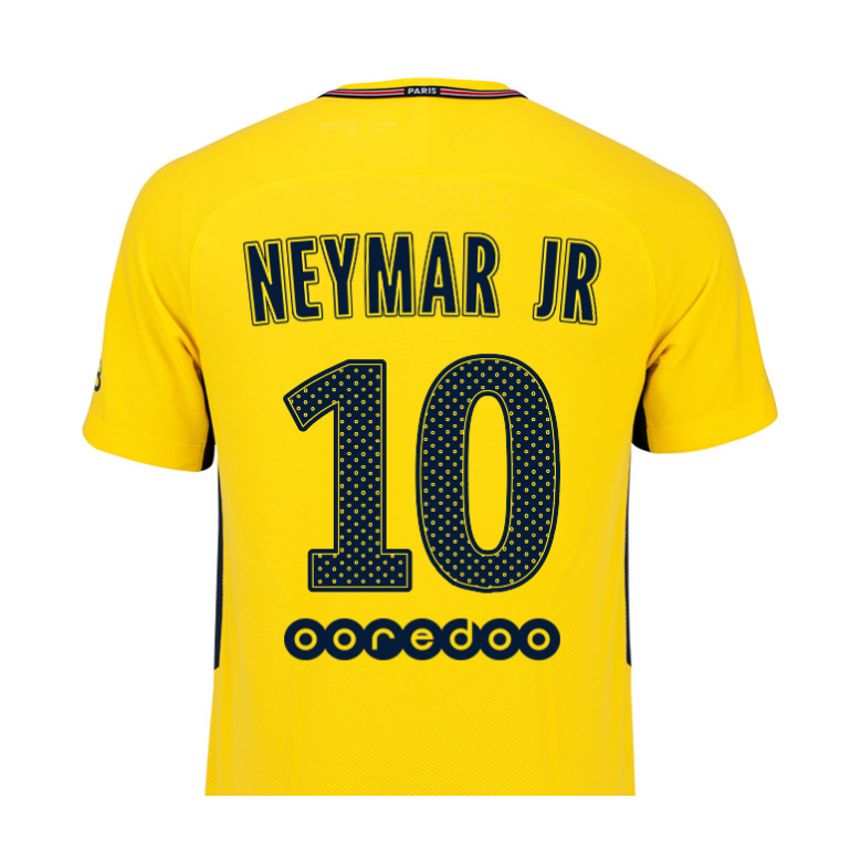 maillot neymar psg jaune pas cher